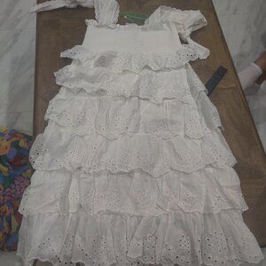 Farm Rio eyelet dress size XL New $478